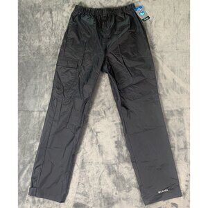 Columbia Rain Pants Boys Youth XL Black Cypress Brook II Waterproof (RY8037) NWT